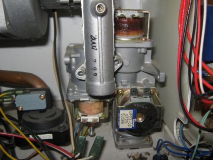 Repair of a gas boiler brand Daewoo