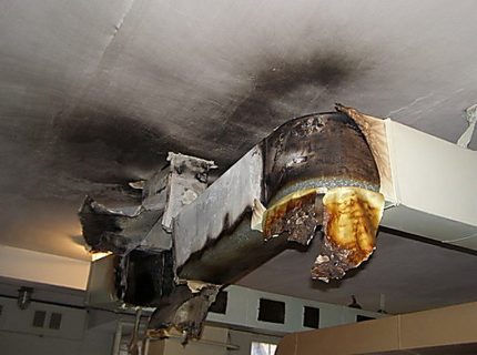 Brand i ventilation