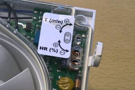 Hygrometer Fan Control Control Board