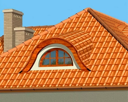 Kalça çatı dormer