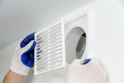 Installatie van een ventilatiesysteem