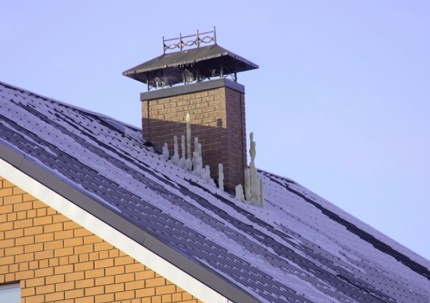 Ventilacijsko vratilo privatne kuće