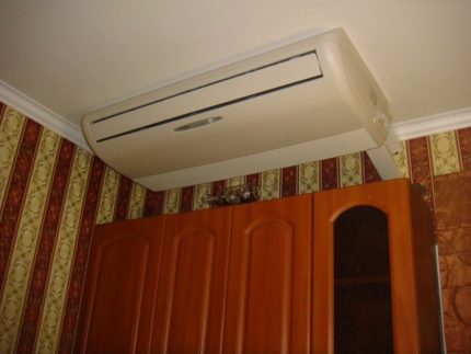 Plafond airconditioning