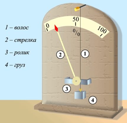 Dispositiu d’Higròmetre de Pèl