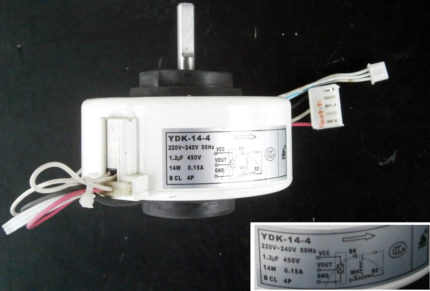 Panasonic air conditioner motor