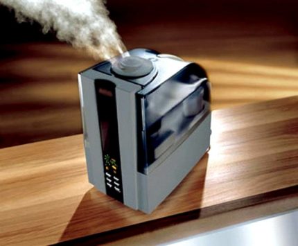 Humidificateur avec hygrostat