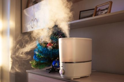 Humidificador a l’hivern