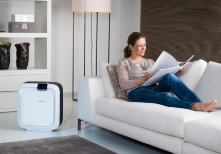 Bon emplacement d'installation pour l'humidificateur