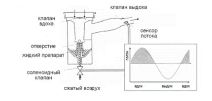 Inhaliatoriaus veikimo principas