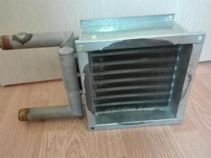 Grijač vode za ventilaciju