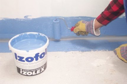 Coating waterproofing