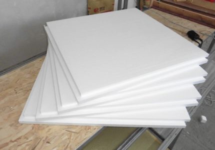 Polystyrene foam insulation