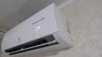 Indoor unit air conditioner Electrolux